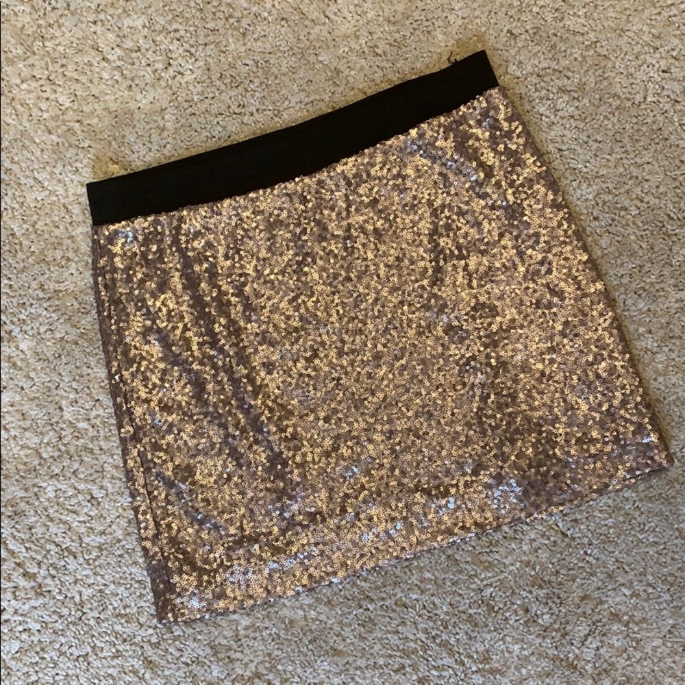 Sequin skirt